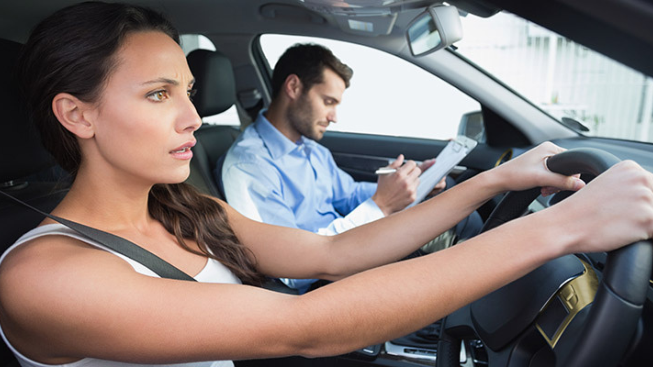 If you're one of the many people who get nervous behind the wheel, don't worry: you're not alone